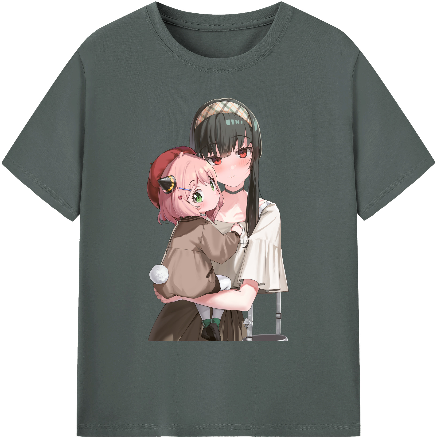 （画像用） SPY×FAMILY间谍家家酒 綿100％ メンズ半袖Tシャツ｜肌触りやわらか＆通気性